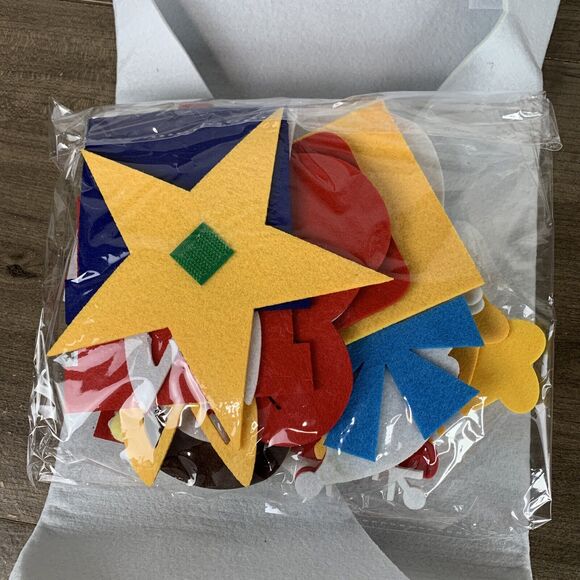 3.2ft DIY Felt Christmas Tree Sets Detachable Toy Kids Wall Hanging Decor Gift - Picture 8 of 9